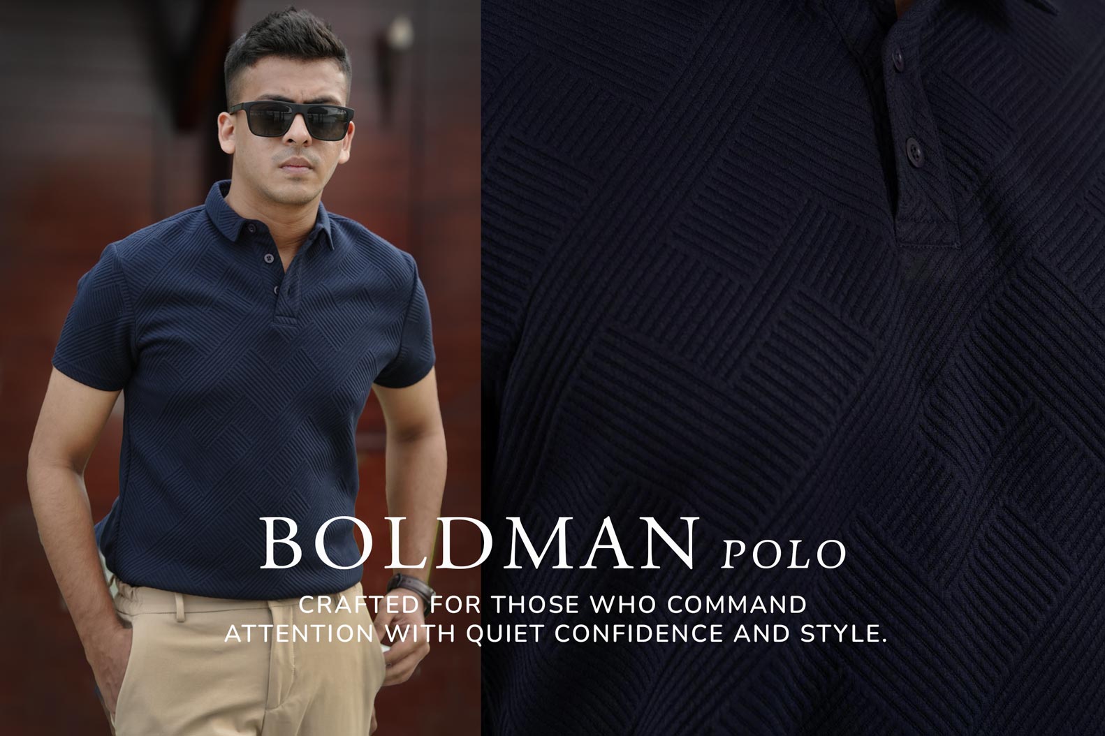 Collar tshirt for men