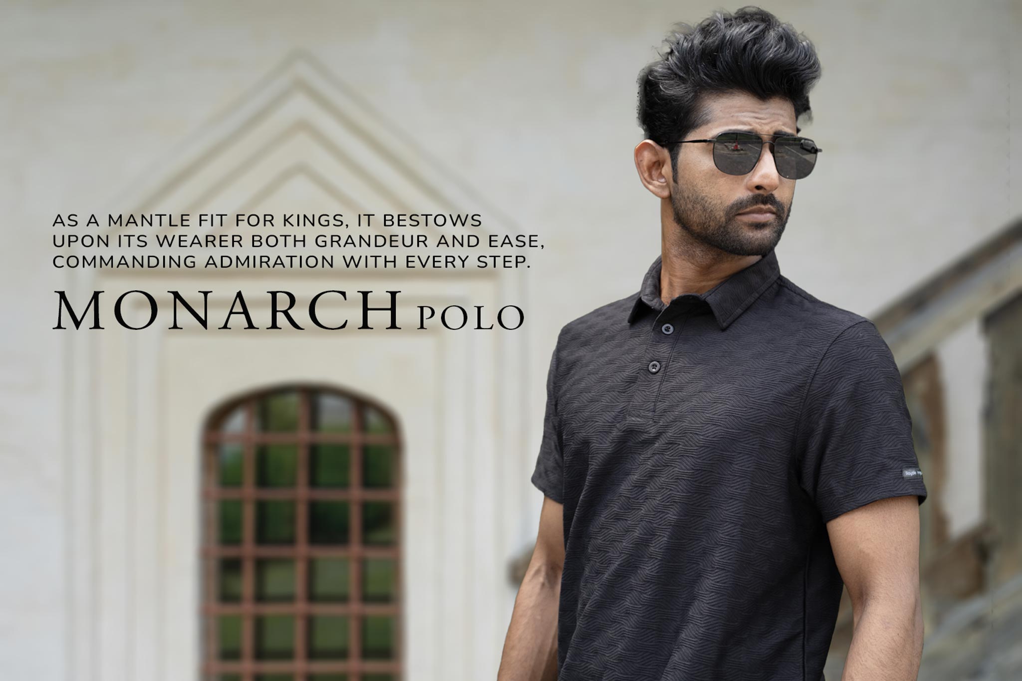 Black tshirt for man